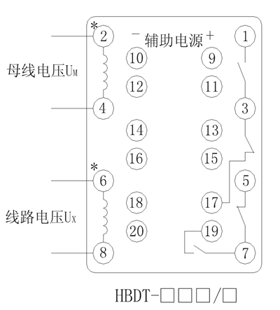 HBDT-24Q/4内部接线图